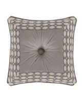 Belvedere Square Embellished Decorative Throw Pillow, 18" x 18"