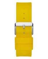 Men's Yellow Silicone Multi-Function Watch 43mm