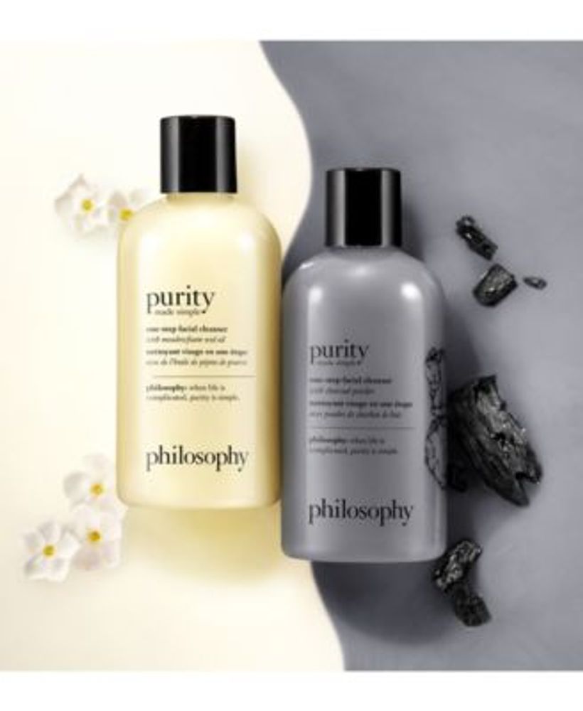 Purity Made Simple One-Step Facial Cleanser With Charcoal Powder