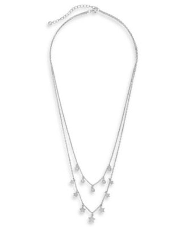 Giani Bernini Cubic Zirconia Bezel Lariat Necklace in 18k Gold