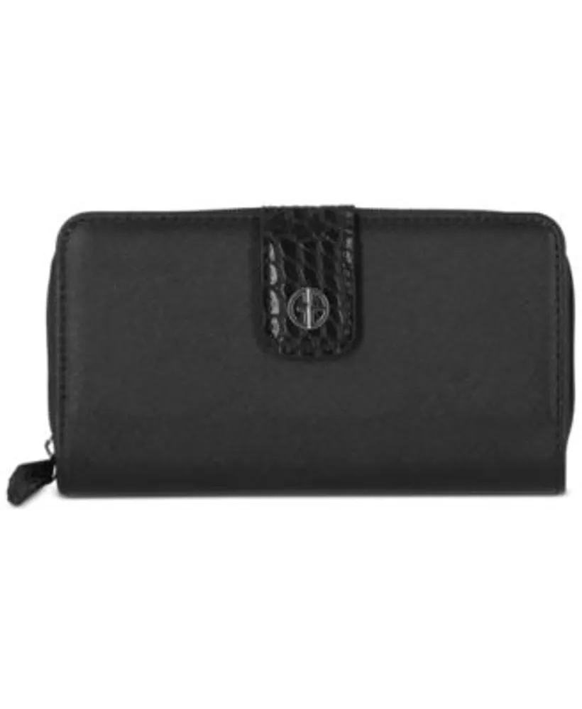 Giani Bernini Wallet - Leather  Leather wallet, Leather, Giani bernini