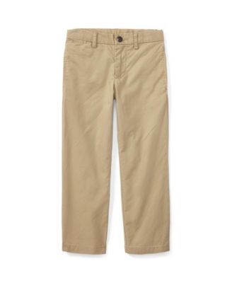 Toddler and Little Boys Straight Fit Stretch Twill Pant