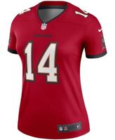 Women's Nike Tom Brady Red Tampa Bay Buccaneers Legend Jersey