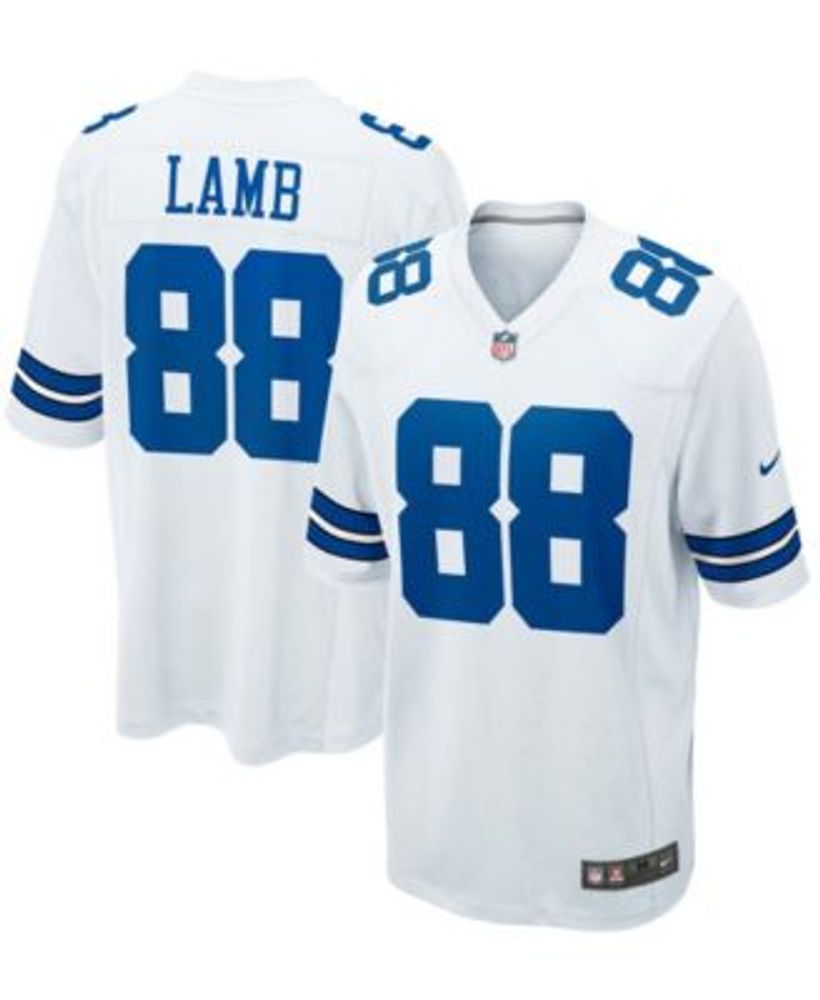 Nike Men's CeeDee Lamb White Dallas Cowboys Game Team Jersey