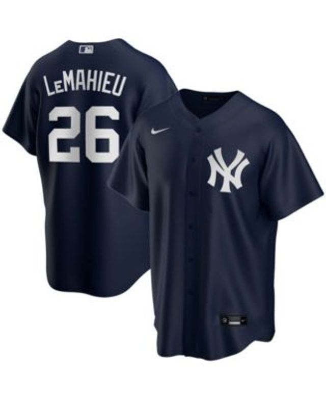 Youth Nike DJ LeMahieu Navy New York Yankees Player Name & Number