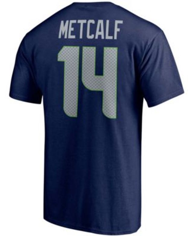 Men's Nike Dk Metcalf Olive Seattle Seahawks 2022 Salute to Service Name & Number T-Shirt