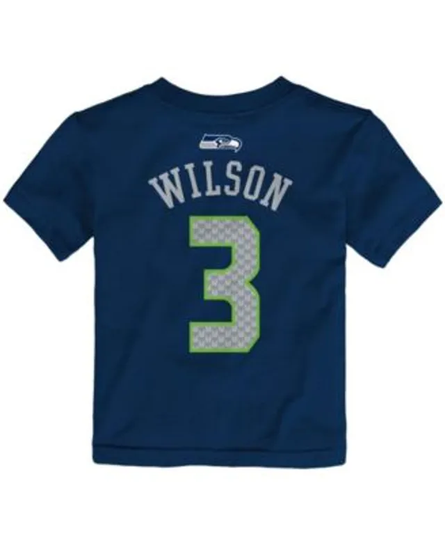 Youth DK Metcalf Neon Green Seattle Seahawks Mainliner Player Name & Number  T-Shirt