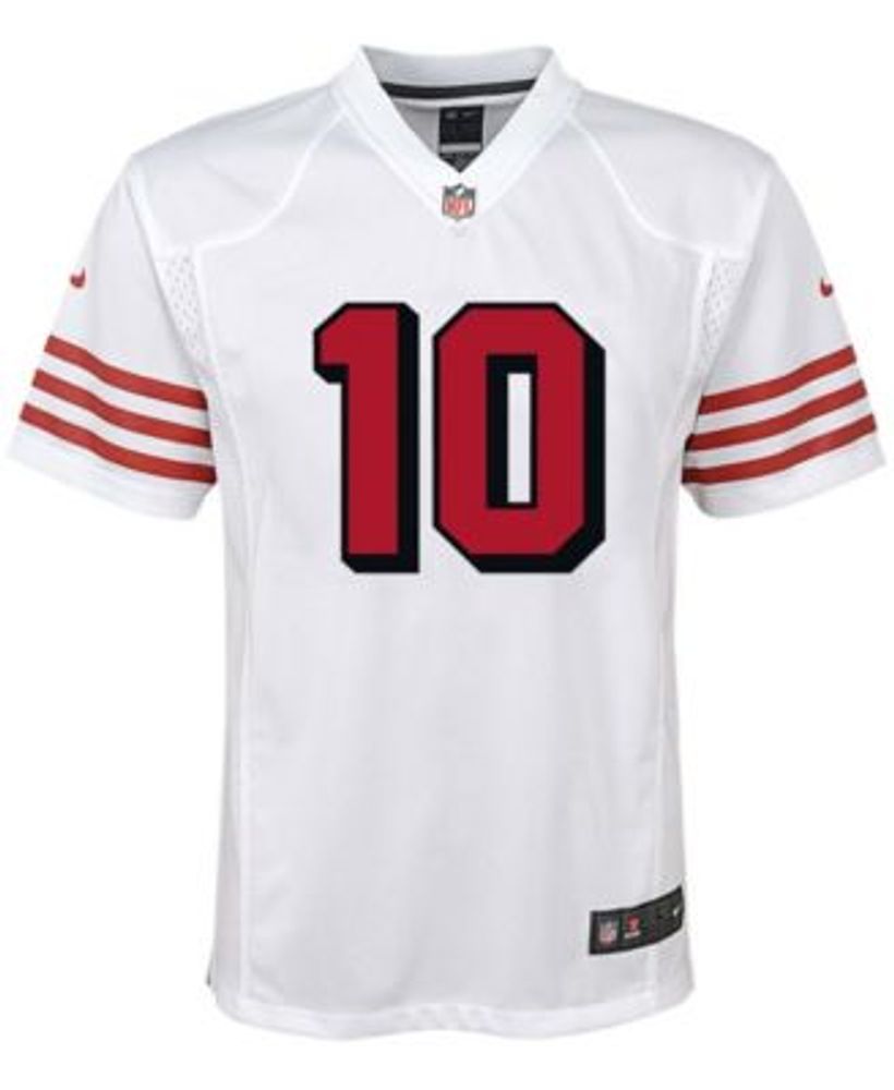 Nike Youth Jimmy Garoppolo White San Francisco 49ers Color Rush Player Game  Jersey