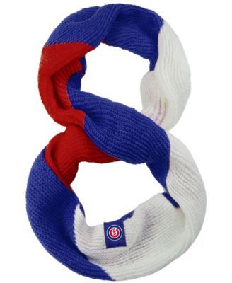 Women's Chicago Cubs Colorblock Knit Infinity Scarf