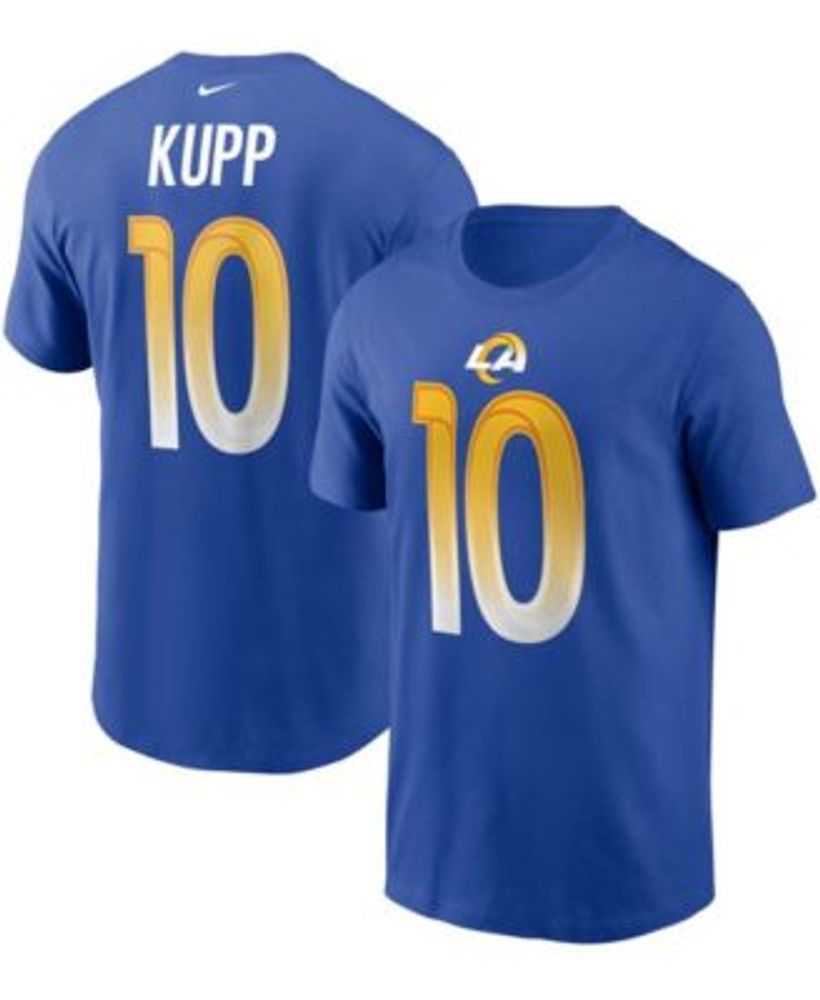 Men's Nike Cooper Kupp White Los Angeles Rams Super Bowl LVI Player Name &  Number T-Shirt