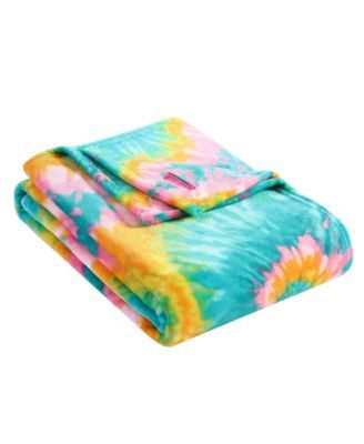 Tie Dye Love Ultra Soft Plush Blanket, Twin