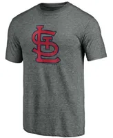 St. Louis Cardinals Youth Distressed Logo T-Shirt - Gray