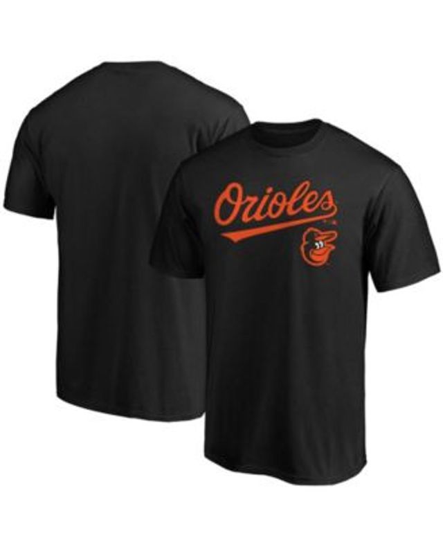 Men's Fanatics Branded Black Baltimore Orioles Team Pride Logo T-Shirt Size: Small