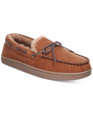 Men's Moccasin Slippers, Created for Macy's