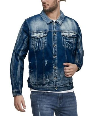 Men's Washed Denim Jacket