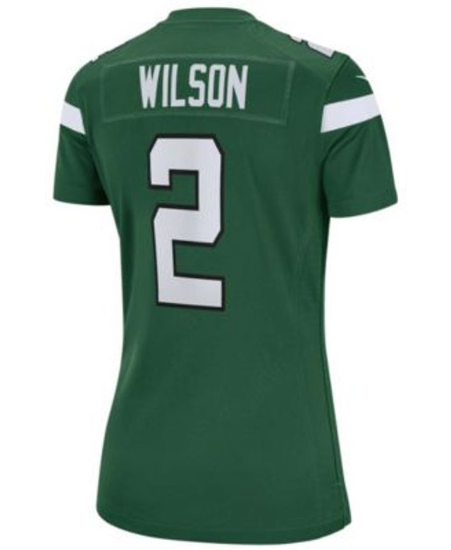 Youth Nike Zach Wilson Gray New York Jets Inverted Team Game