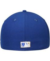 New Era Men's Royal Kansas City Royals Cooperstown Collection Wool 59FIFTY Fitted Hat