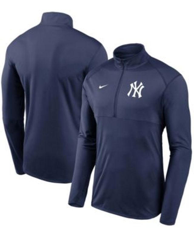 Men's Under Armour Heathered Gray New York Yankees Passion Performance Tri-Blend Quarter-Zip Pullover Jacket Size: 4XL