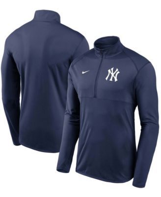 New York Yankees Under Armour Passion Performance Tri-Blend Quarter-Zip  Pullover Jacket - Heathered Gray