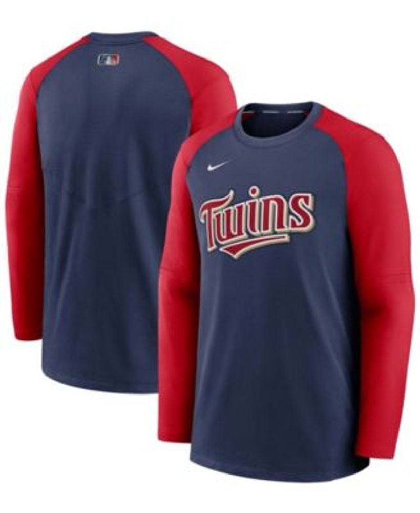 Nike Dri-FIT Minnesota Twins Thermal Crew Shirt Mens L Charcoal