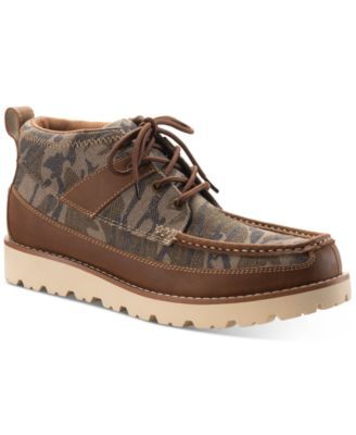 Men's Kohen Printed Lace-Up Boots, Created for Macy's