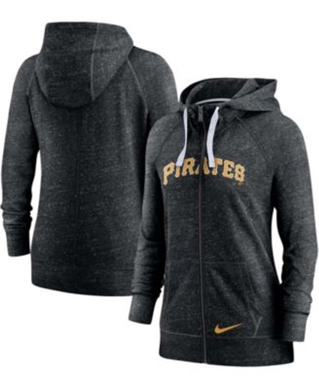 Women's Detroit Tigers Nike Navy In Pocket Gym Vintage Full-Zip Hoodie