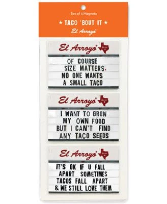 Taco Bout It Magnet Set