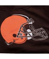 Toddler Cleveland Browns Brown Fan Gear Primary Logo Pullover Hoodie