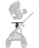 Lila and Tayla the Chicco Car Seat Adapter