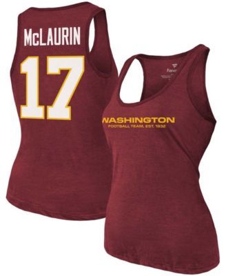 Men's Fanatics Branded Terry McLaurin Black Washington Commanders Icon  Player Name & Number T-Shirt