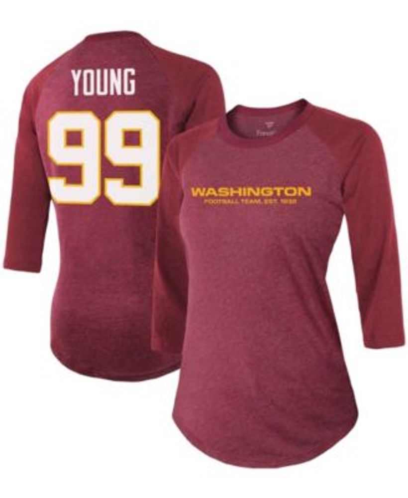 Women's Nike Chase Young Burgundy Washington Football Team Player Game Jersey