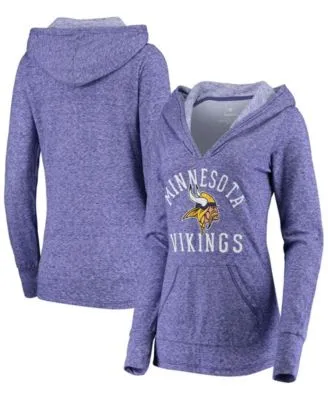 Women's Nike Purple Minnesota Vikings Sideline Stack Performance Pullover  Hoodie