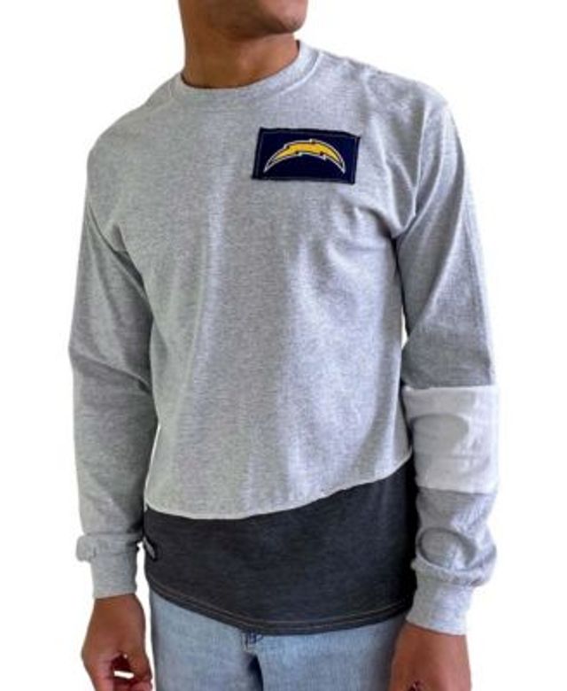 Refried Apparel Men's Gray Baltimore Ravens Angle Long Sleeve T-Shirt