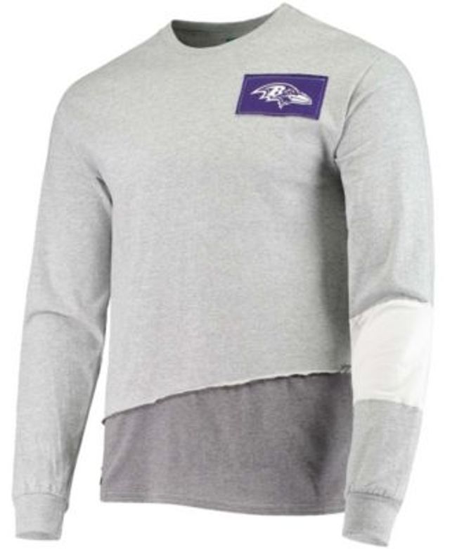 Refried Apparel Men's Gray Seattle Seahawks Angle Long Sleeve T-shirt