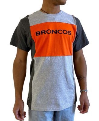 Men's New Era Cream Denver Broncos Sideline Chrome T-Shirt