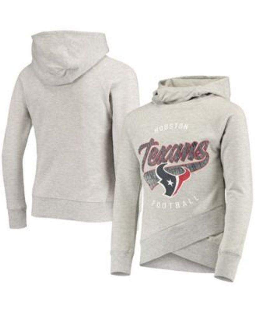 Outerstuff Girls Youth Heather Gray Chicago Cubs America's Team Raglan  Pullover Hoodie