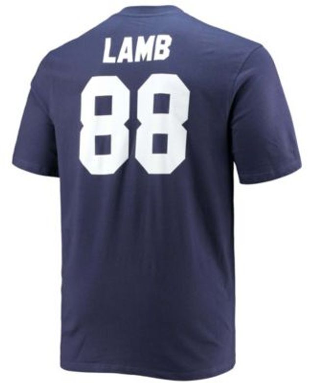 Men's Fanatics Branded Micah Parsons Navy Dallas Cowboys Big & Tall Player  Name & Number T-Shirt