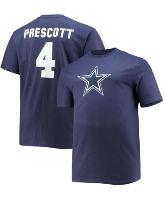 Fanatics Men's Dak Prescott Navy Dallas Cowboys Jersey