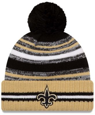 New Era Kids' Big Boys And Girls Silver, Navy Dallas Cowboys Sideline Sport  Cuffed Knit Hat With Pom In Silver,navy