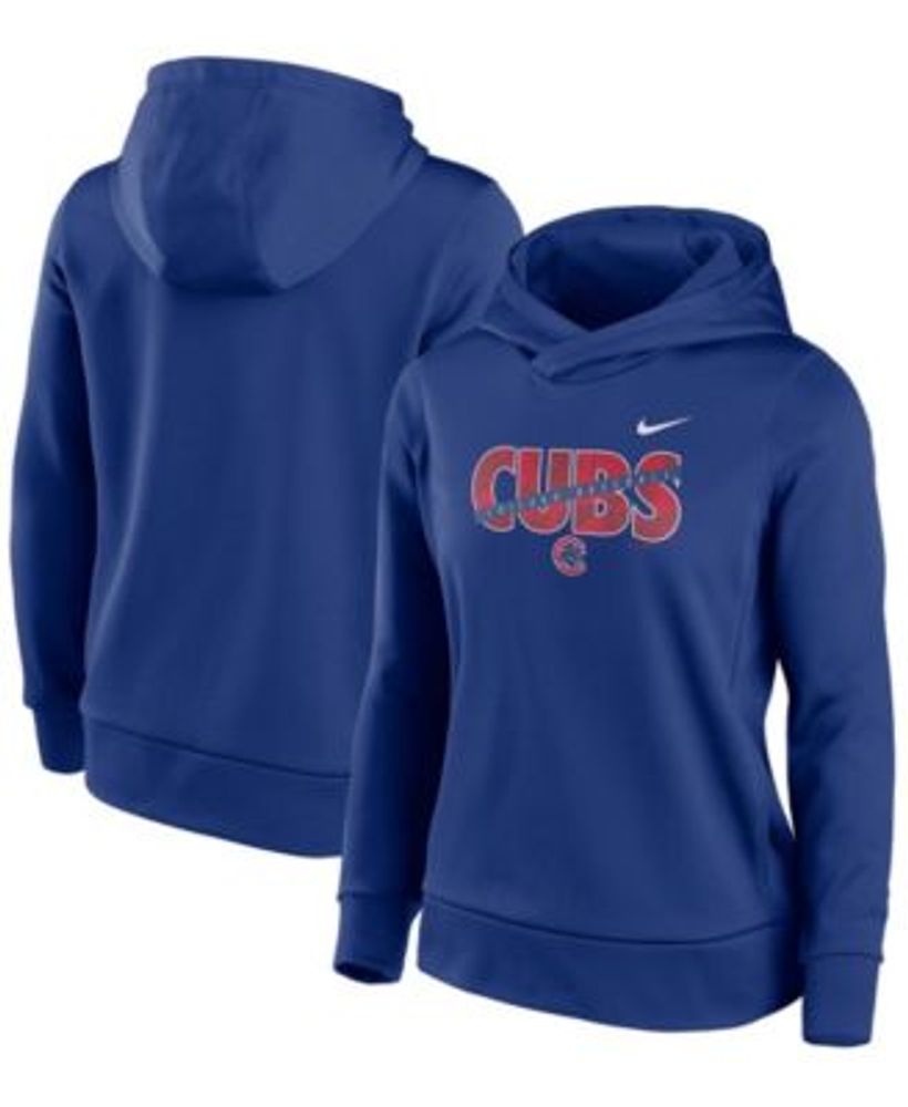 Chicago Cubs Hooded Crop Sweatshirt