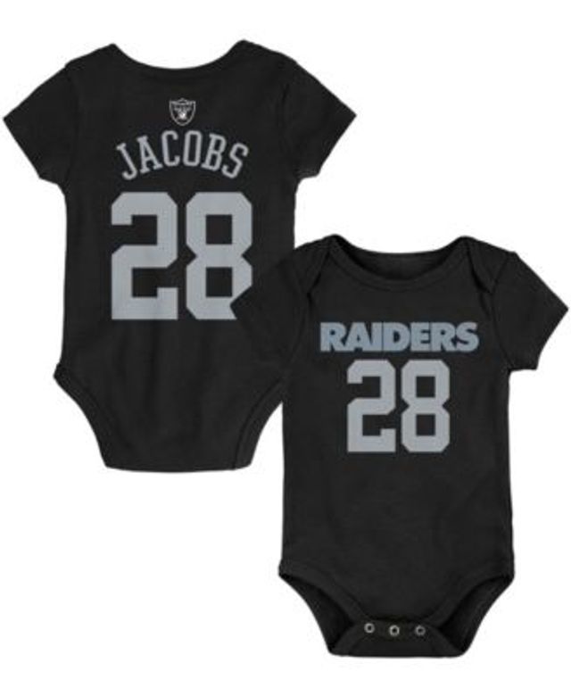 Infant Lamar Jackson Black Baltimore Ravens Mainliner Name & Number Bodysuit