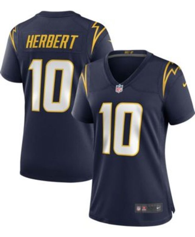 Justin Herbert Los Angeles Chargers Nike Women's Inverted Legend Jersey -  Gold