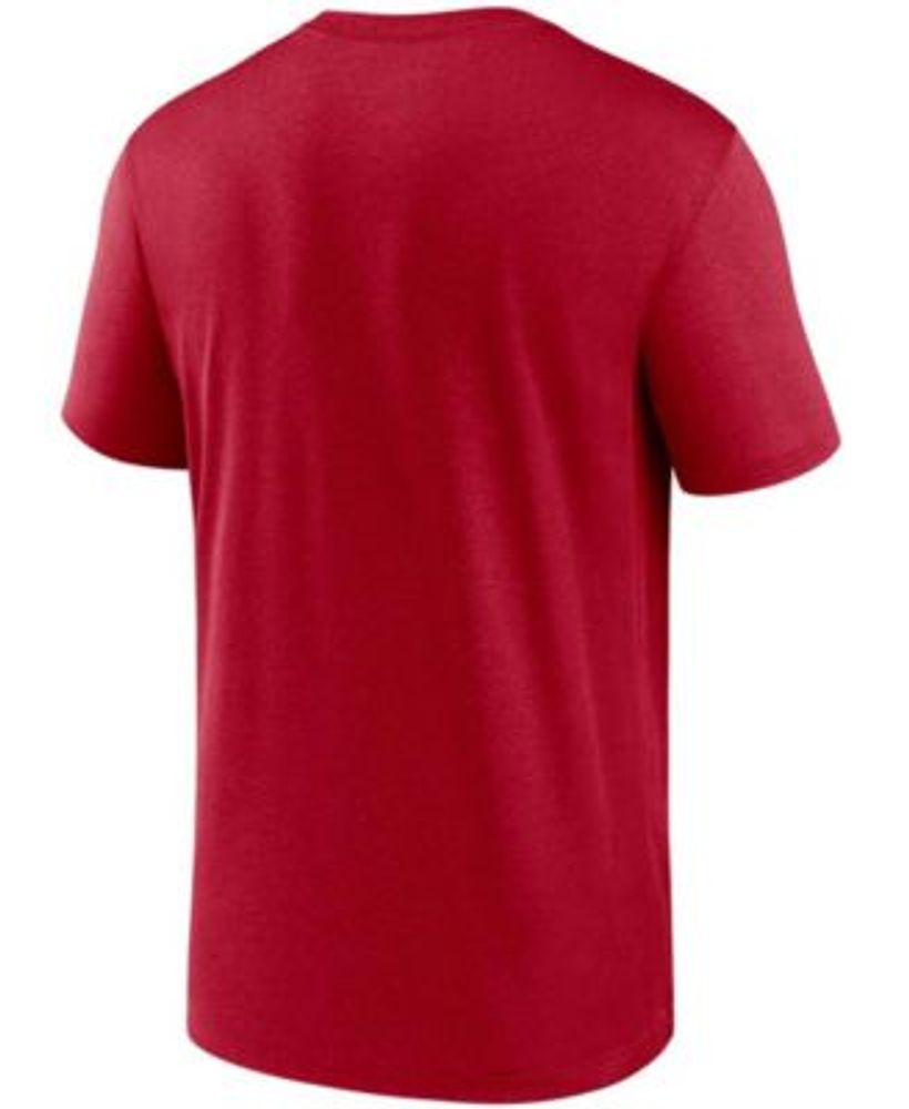 Men's Nike Red Atlanta Falcons Legend Icon Performance Long Sleeve T-Shirt