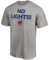 Men's Fanatics Branded Navy Chicago Cubs Hometown Paint The Black T-Shirt Size: Medium
