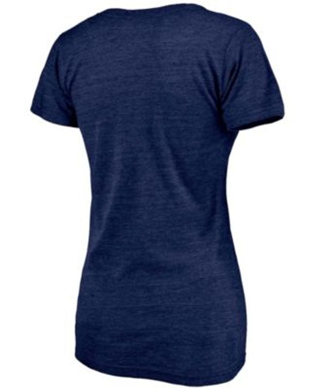 Nike Women's Derek Jeter Navy New York Yankees Hof2 Tri-blend V-neck T-shirt