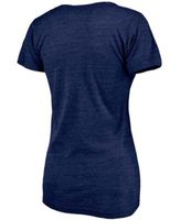 Nike Women's Derek Jeter Navy New York Yankees Hof2 Tri-blend V-neck T-shirt