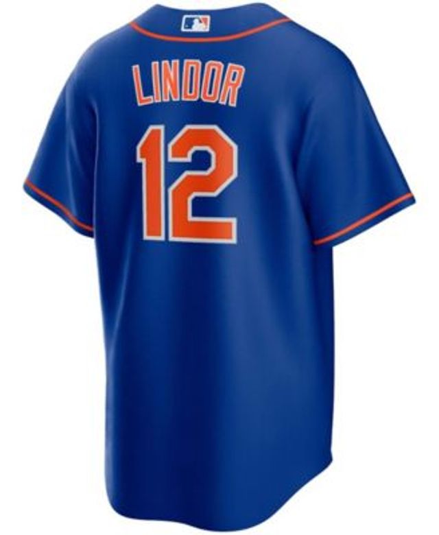 Nike Men's Francisco Lindor Gray New York Mets Road Authentic Player Jersey  - Macy's