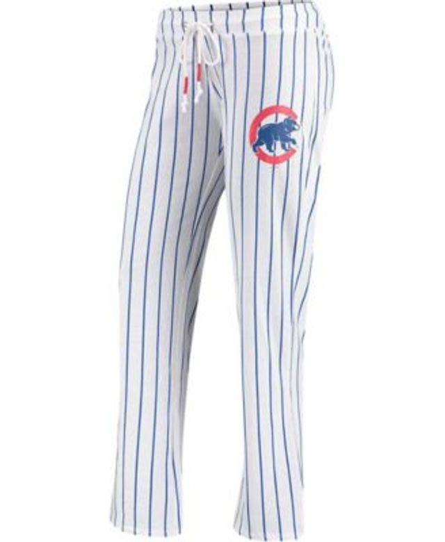 Women's Boston Red Sox Concepts Sport White/Navy Vigor Pinstripe