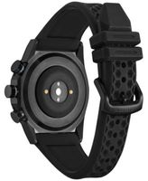 Men's CZ Smart Hybrid HR Black Strap Smart Watch 44mm