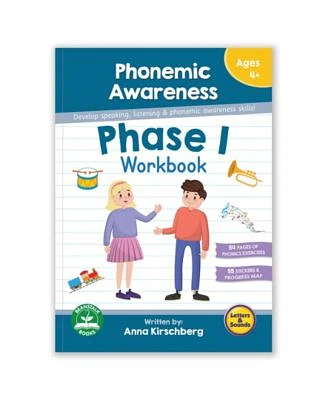 Phase-1 Phonemic Awareness Educational Learning Workbook